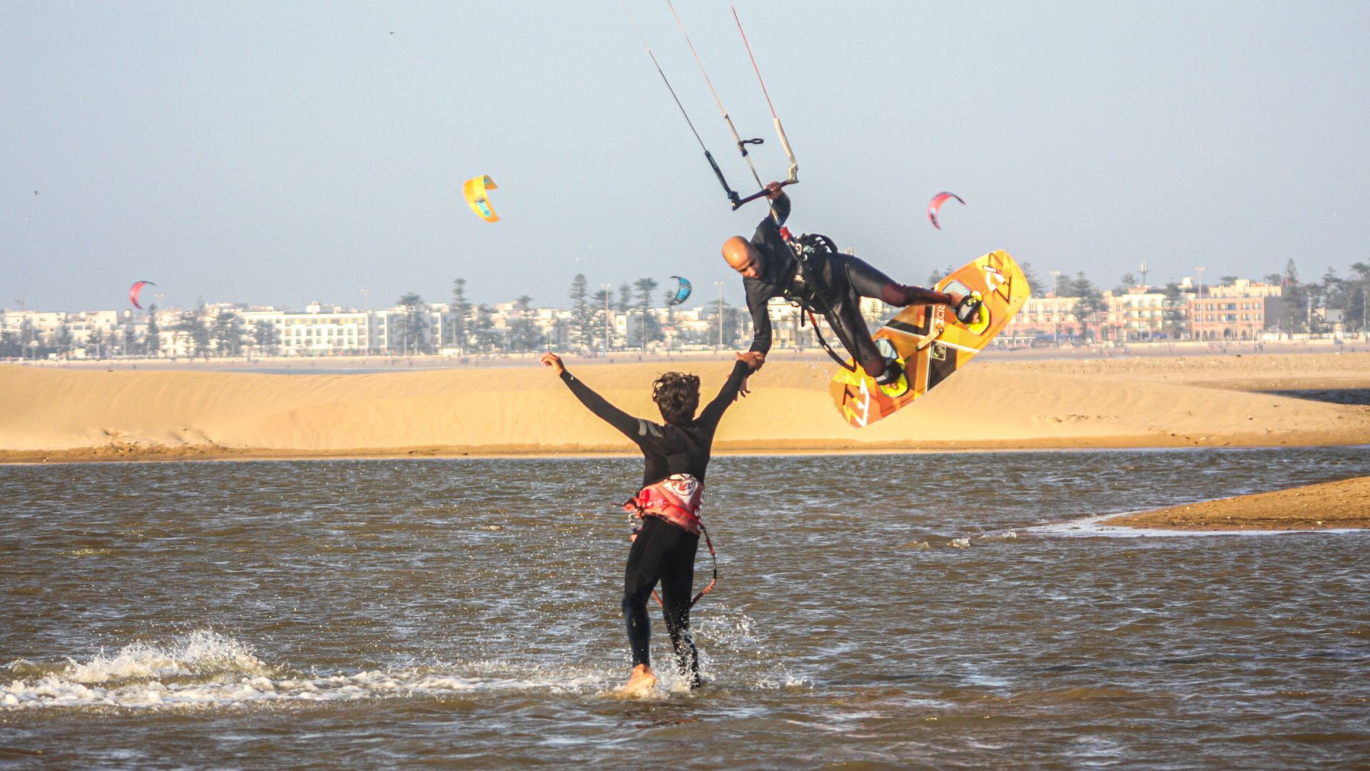 kite essaouira flat water